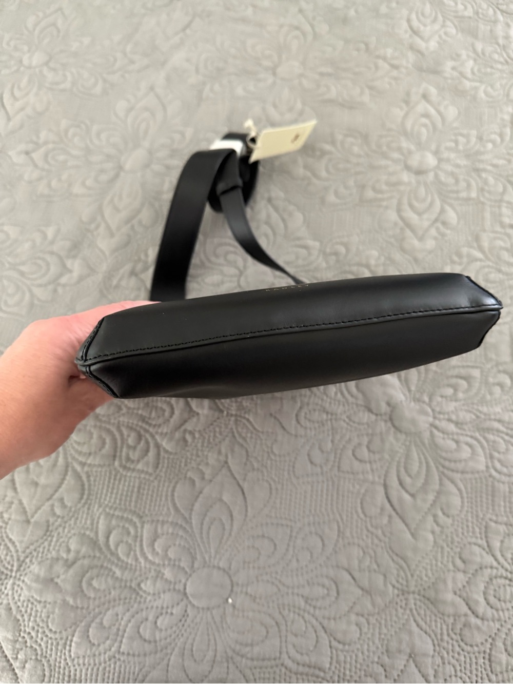 Radley Pockets Large Black Leather Crossbody Bag - Picture 4 of 5